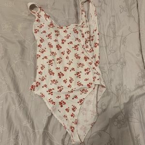 Forever 21 Floral Bodysuit